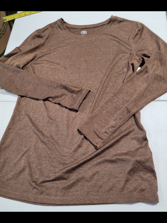 Athletic Works Tops - Athletic Works Brown Long Sleeve Women's Top